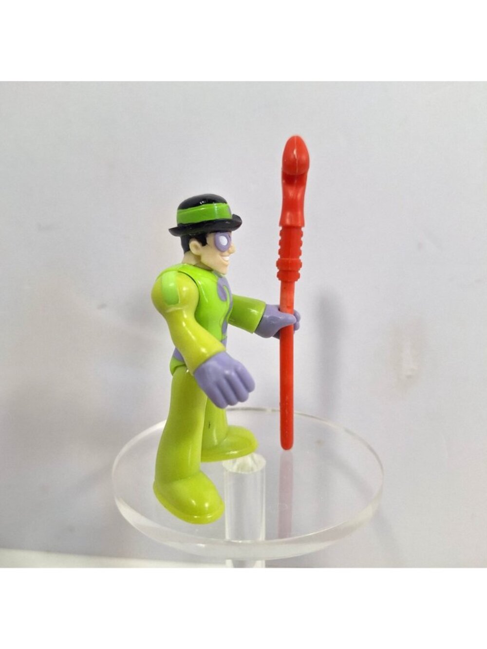 Imaginext Riddler Red Staff DC Super Friends Figure - Picture 2 of 11